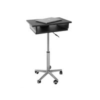 Techni Mobili SIB006-GPH06, Foldable Table Laptop Cart