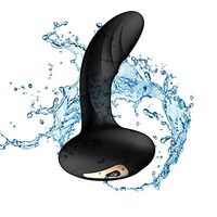 Portable Handheld Waterproof Rechargeable Electric Massager with 9 Speeds,Prostrate Plug Stimulator Toys for Men,Whisper Quiet