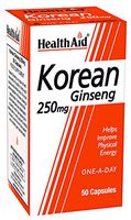 Health Aid Korean Ginseng 250mg 50 Capsules