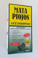 ELIMINATE KILLS LICE EFFECTIVELY MATA PIOJOS SHAMPOO - LICE TREATMENT 2 OZ W/ COMB