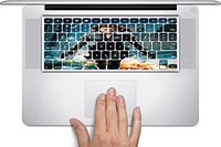Comic Book Hero Keyboard Decals by Compass Litho for 13 and 15 inch MacBook Air/Pro/Retina