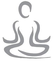 hBARSCI Meditation Pose Vinyl Decal - 5 Inches - for Cars, Trucks, Windows, Laptops, Tablets, Outdoor-Grade 2.5mil Thick Vinyl - Gray