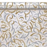 Gold / Silver Streamer Cello Tissue Paper (12 sheets)