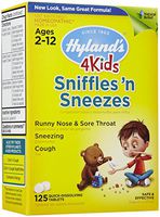 Sniffles'N Sneezes 4Kids 125 Tabs