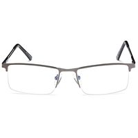 Reading Glasses Quality Readers Spring Hinge Glasses for Reading for Men and Women,(Gun,3.5)