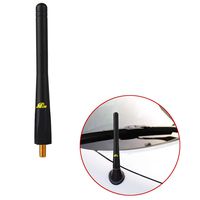 Auto Safety 5.5'' Real Pure Copper Short Antenna Fits for Dodge RAM 2009-2018