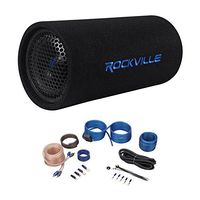 6.5" Powered Subwoofer MP3 Input+Amp Kit For Jeep Wrangler 87-06