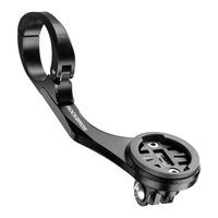 ROCKBROS Out Front Bike Mount for Garmin Edge Series Bryton Bike Computer GoPro Bicycle Handlebar Combo Mount Compatible with 31.8mm Handlebar