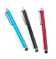 Qingsun 3 pcs Aqua Blue/Black/Red Capacitive Stylus/styli Touch Screen Cellphone Tablet Pen for iPhone 4 4s 3 3Gs iPod Touch iPad 2 Motorola Xoom, Samsung Galaxy, BlackBerry Playbook