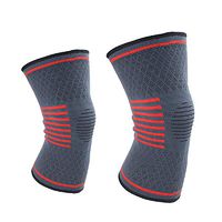 Knee Support Compression Sleeves Knee Pad Knee Brace Arthritis Knee Joint Pain Hold Shape 2 Pack-L