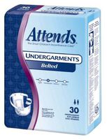 Attends Belted Undergarments, Undrgmt Bltd 6 Super Absbnt, (1 CASE, 120 EACH)