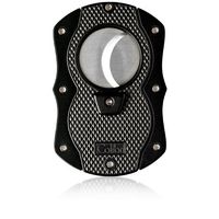Colibri Monza Cigar Cutter Matte Black And Anodized Black 62 Ring Gauge