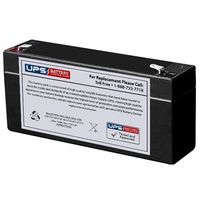 EnerSys Genesis NP3-6 6 Volt 3 Ah SLA Genesis NP Replacement Battery