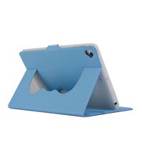 TechCode 10.5 inch iPad Pro Protective Case 2017, Premium PU Leather Solid Color Lightweight Slim-Fit Folding Flip Stand Folio Cover Protective Case for iPad Pro 10.5 inch,Light Blue