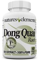 Natures Elements Dong Quai Root - Standardized 10:1 Extract - 1% Ligustilide - Free Gift with 3 Bottle Purchase! - Vegetarian Capsules - 1 Month Supply - 1000mg Per Serving - (Angelica Sinensis)