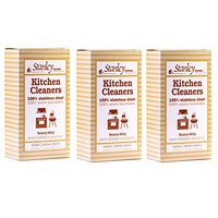 Stanley Home Products Stainless Steel Kitchen Scouring Cleaners (6 Cleaners Included)