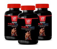 libido Enhancer for Men Pills - Super MACA Complex - tribulus terrestris with maca - 3 Bottles 180 Capsules
