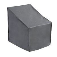 Patio Watcher Standard Patio Chair Cover, Durable and Waterproof Outdoor Furniture Chair Cover,Grey
