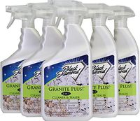 Black Diamond Stoneworks Granite Plus! 2 in 1 Cleaner & Sealer for Granite, Marble, Travertine, Limestone, Ready to Use! (6 quarts)