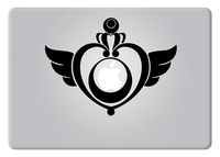 Sailor Moon Transformation Locket for MacBook Laptop car Vinyl Decal Sticker
