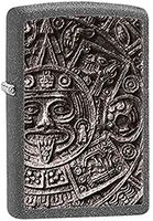 Zippo Mayan Aztec Calendar Stone Grey Lighter