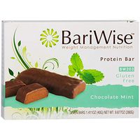 BariWise Protein Bar/Diet Bars - Chocolate Mint (7ct), High Protein, Trans Fat Free, Aspartame Free
