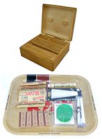 SHINE GRASSLEAF Wooden Rolling Box with RAW Tray Gift Set- Includes Papers/Tips/Grinder/Rolling Machine/MAT (Large Box/Small Tray) (Large Box/X Large Tray)