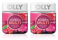 Olly Women's Multivitamin Gummy Supplement, SWA, 90 count (45 Day Supply), 2 Pack