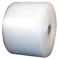 USPACKSHOP 175' 3/16" Small Bubble Cushioning Wrap Perforated Every 12", 12" Wide