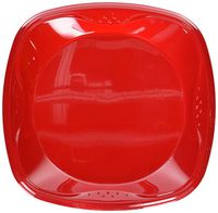 Squared Plastic Plate (Set of 40)