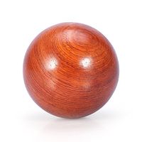 Health Exercise Baoding Balls Wooden Massage Stress Relief Relaxation Tool New 5cm(5CM)