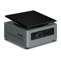 Intel NUC 6 Essential Mini PC (NUC6CAYH) - Celeron, Tall, 2GB RAM, 32GB eMMC