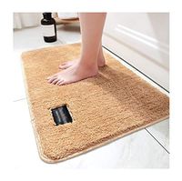 GHHZZQ Bathtub Mat Non-Slip Massive Water Absorption Superfine Fiber Bathroom Rugs Foot Pad, 5 Colors, 2 Sizes, Customizable (Color : B, Size : 40x60cm)