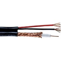 Bulk RG-59 Coax With 18/2 Siamese Cable, 500 FT