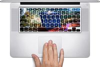 Dr Who Macbook Keyboard Decals (Fits 13, 15 inch Air/Pro/Retina) by Compass Litho