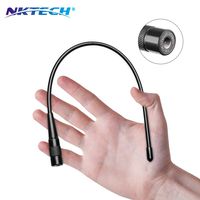 NKTECH High Gain SMA-Male Antenna Dual Band VHF UHF 144/430Mhz for TYT MD-UV380 MD-UV390 MD-380 MD-390 GPS TH-UV3R TH-UV8000E YAESU VX-6R WOUXUN Kenwood Retevis RT82 RT3 GD-77S (14.3" 20W NK-950P)