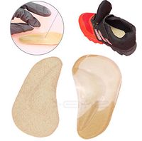 Kids O/X Type Leg Orthopedic Insole, Gel Leg Posture Correcting Aids Inserts, Flat Feet Therapy Orthotic Corrective Pads Shock Absorbers, Foot Pain Relief Arch Support - Children Plantar Fasciitis (S)