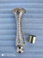 REPLICA WAREHOUSE Vinatge Antique Brass Long Knob Design Handle Victorian for Walking Stick/Cane
