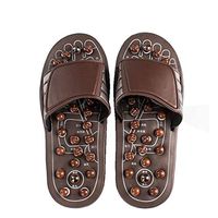 Reflexology Foot Massager Tools, Acupressure Massage Slippers Shoes Sandals Mat for Men Women, Heel Arch Arthritis Neuropathy Pain,42to44