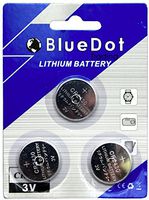 BlueDot Trading CR2430 Lithium Cell Battery, 3 Count (Packaging may vary)