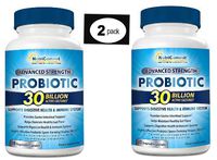 Probiotics for Women & Men - 30 Billion Probiotics in Vegetable Capsules to Promote Better Stomach Health - One Daily Dose - Digestive Supplement for Adults who Want to Improve Immune System (2)