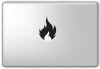 Fire Flame - Apple Macbook Laptop Vinyl Sticker Decal
