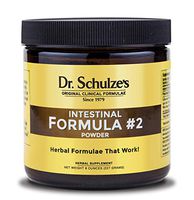 Dr. Schulze’s | Intestinal Formula #2 | Herbal Colon Cleanse Formula | Natural Detox Powder| Dietary Supplement | Remove Excess Waste, Poisons & Build-Up | Gastroenteric Vacuum | 8 Oz. Jar