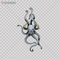 Decoration Vinyl Sticker Monster Vinyl Laptop N Decoration Motorbike (6 X 3,45 In. ) Fully Waterproof Printed vinyl sticker