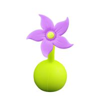 haakaa Silicone Breast Pump Stopper 1 pk (Purple)