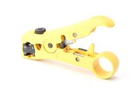 THE CIMPLE CO - Premium Coaxial Cable Cutter/Prepping Tool for RG59, RG6, RG7, and RG11 - Stripping Tool for Category Cable- CAT6 CAT5 CAT3 Stripper - Universal for coaxial and cat wire
