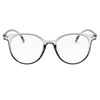 Juesi Blue light blocking glasses, Women Spectacle Optical Frame Glasses Clear Lens Lady Vintage Computer Anti-Radiation Eyeglasses (Gray)