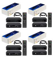 {PACKAGE OF 4 } MAG 322 W1 IPTV BOX + IN BUILT WIFI + HDMI CABLE + REMOTE + POWER ADAPTER