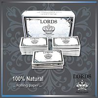 10 Boxes Organic/Natural Unrefined No Gum Rolling Papers (60 Leaves/Papers in Pack)