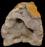 Quartz Raw Geode Crystal Piece Natural 90MM QG1813